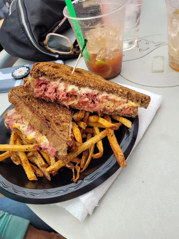 Reuben sandwich at Cave Creek Roadhouse