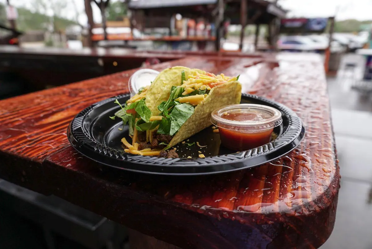Hideaway Roadhouse tacos