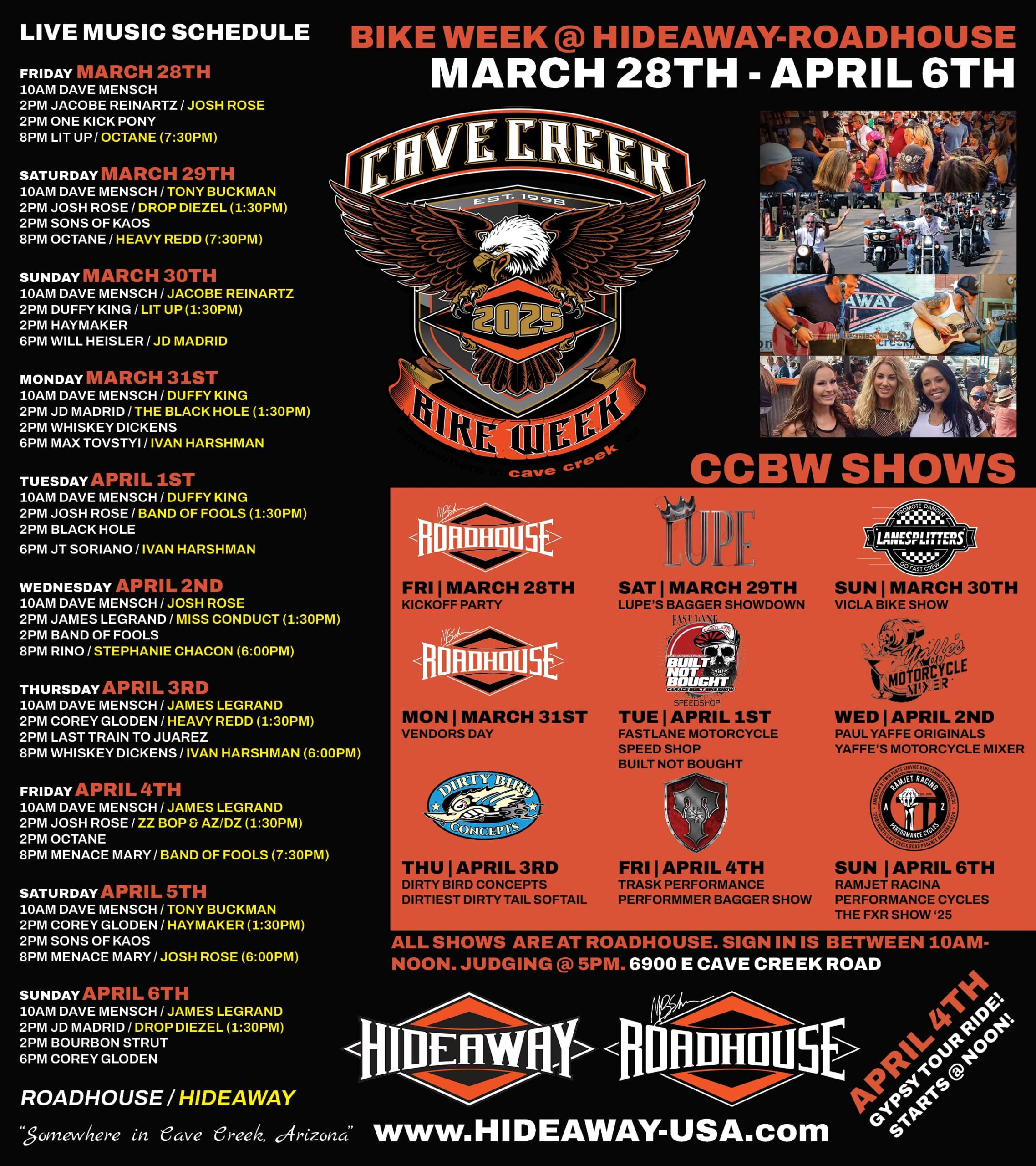 Cave Creek Bike Week 2025